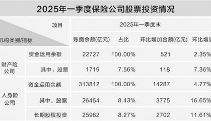 “长钱长投”环境优化 险资加大股票投资